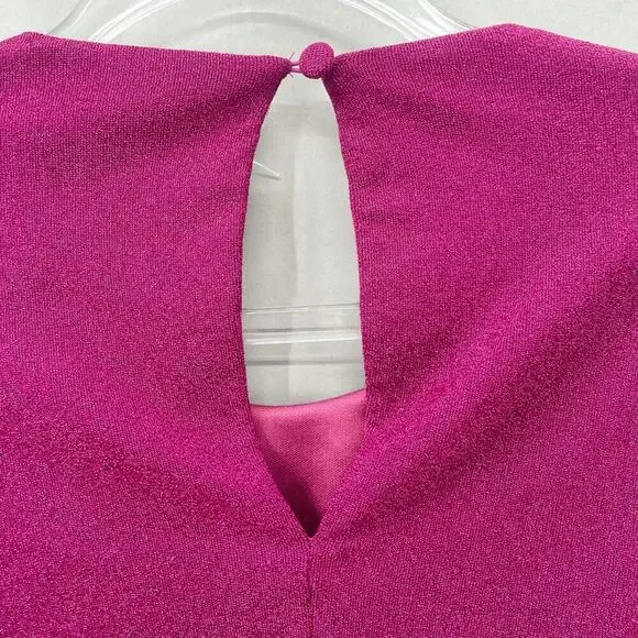 63. Monique Lhuillier Maxi Dress Womens 12 Sparkly Swiftie Cocktail Shimmery - Picture 7 of 9